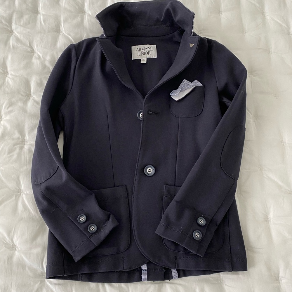 Armani Junior Navy blazer SZ7